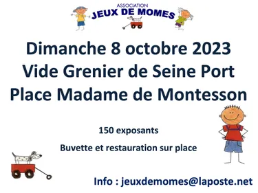 VIDE GRENIER DE SEINE PORT