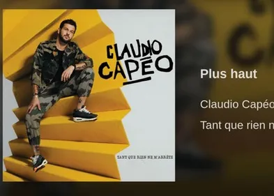 Claudio Capéo entonne « Plus haut »