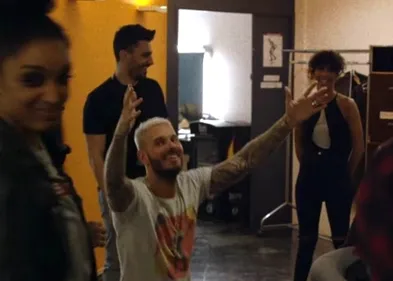 Dans les coulisses de M.Pokora