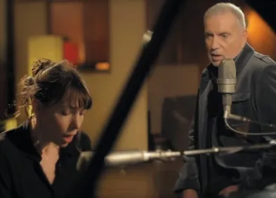 Bernard Lavilliers chante en duo avec Jeanne Cherhal