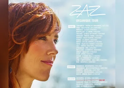 Zaz annonce les dates de sa tournée mondiale