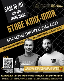 Stage KMix-MMA - Arnaud Templier et Nabil Katba