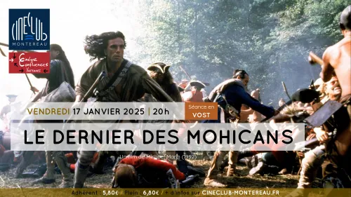 Ciné-club : Le Dernier des Mohicans (1992)