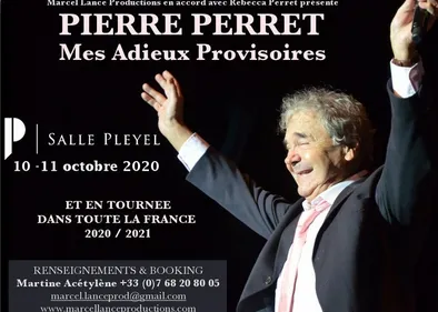 Pierre Perret annonce des « adieux provisoires » !