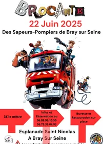 Brocante des Sapeurs Pompiers de Bray sur Seine