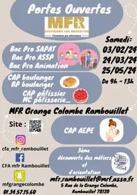 Journée Portes Ouvertes - MFR de la Grange Colombe - Organisme de...