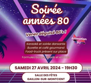 Soirée années 80