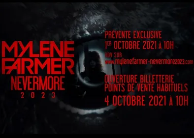 Nevermore 2023 : Mylène Farmer dévoile les dates de sa tournée