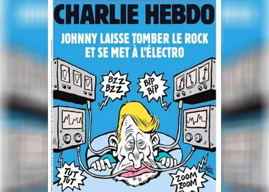 La Une de Charlie Hebdo sur Johnny fait polémique