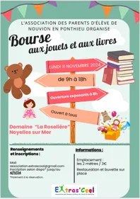 Bourse aux jouets et aux livres 