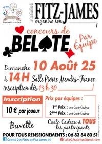 Concours de Belote par équipe