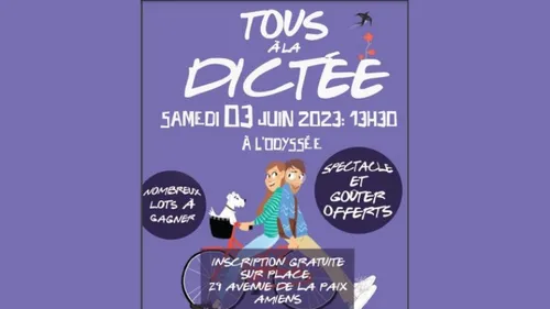 « Tous à la dictée » revient pour une 4ème édition à Amiens 