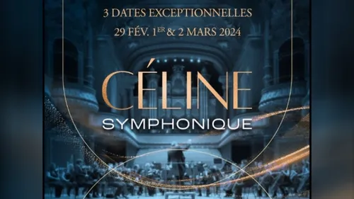 « Céline Symphonique » : trois concerts-hommages prévus pour...
