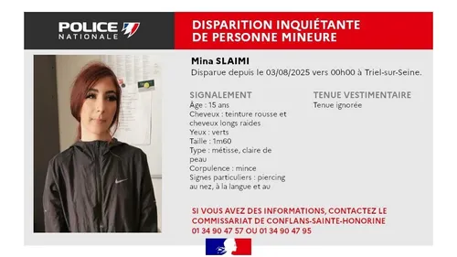 Nouvelle disparition inquiétante dans les Yvelines