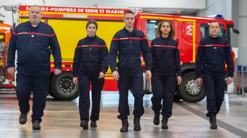 Les pompiers Seine-et-Marnais de retour de l'Aude