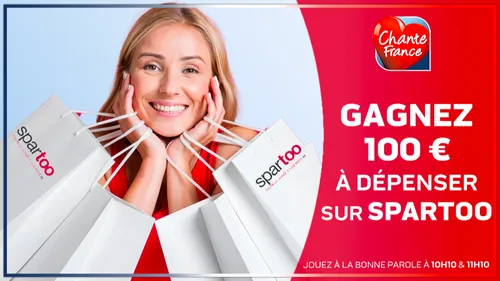 GAGNEZ 100 € À DÉPENSER CHEZ SPARTOO