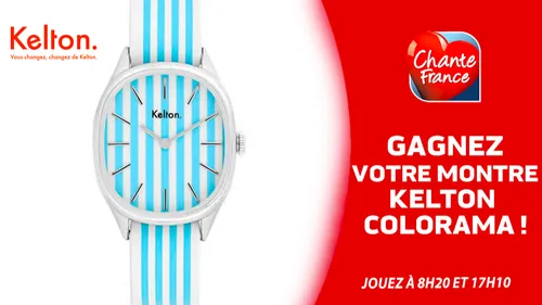 GAGNEZ VOTRE MONTRE KELTON POUR LE CHANGEMENT D'HEURE
