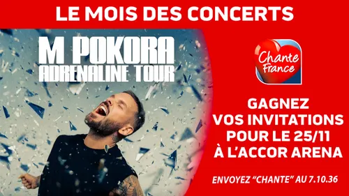 GAGNEZ VOS PLACES POUR L'ADRENALINE TOUR 