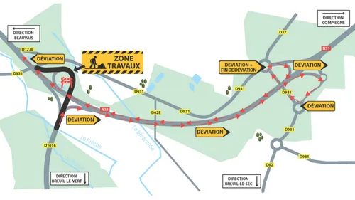 Des travaux à venir sur la D1016