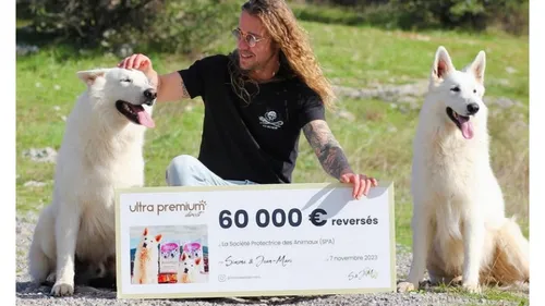 Julien Doré et ses chiens solidaires pour les animaux 