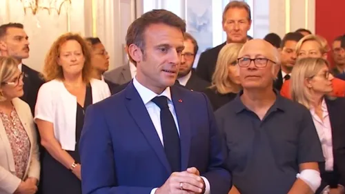 Emmanuel Macron s'est rendu à Annecy ce vendredi