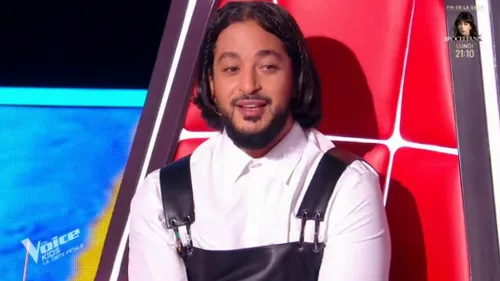 Slimane craque durant The Voice Kids