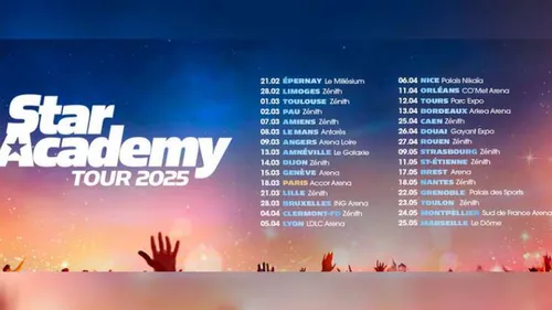 Les places pour le Star Academy Tour 2025 disponibles ce vendredi !