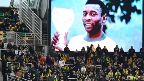 Ligue 1 : les supporters rendent hommage au roi Pelé !