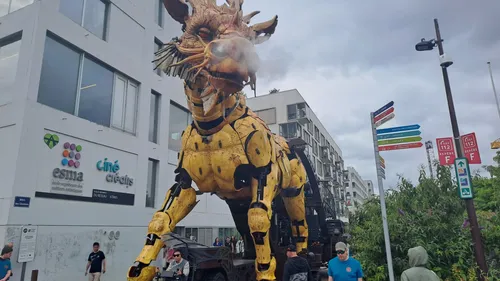 Long Ma, un dragon dans les rues de Nantes !