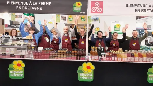 Salon de l'Agriculture : 15 producteurs bretons montent un stand...