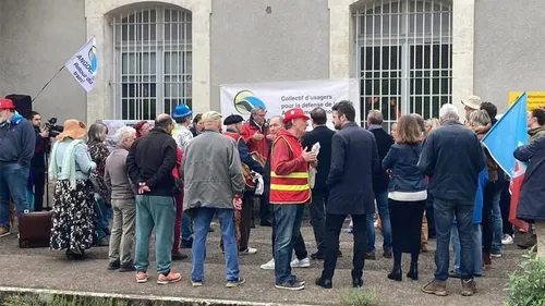 Mobilisation pour la réouverture de la ligne Angoulême-Limoges