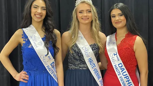 Sarah Dugeny élue Miss Haute-Vienne 2025 à Limoges
