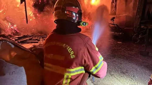 Haute-Vienne : Incendie à La Jonchère-Saint-Maurice 