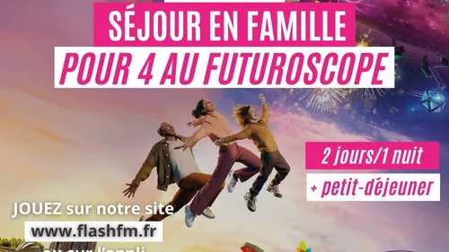 Futuroscope : Gagnez votre séjour en famille pour 4 personnes