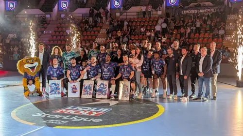 Handball : Limoges lourdement battu par Aix malgré la fête (39-27)