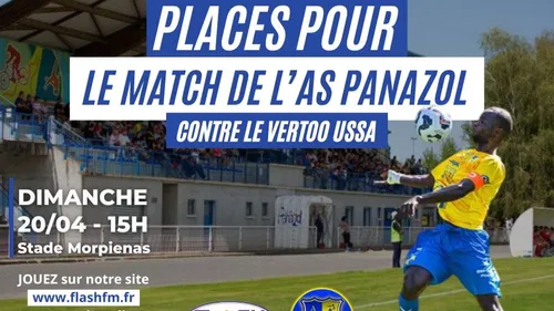 Gagnez vos places pour le match AS Panazol Football / USSA Vertou