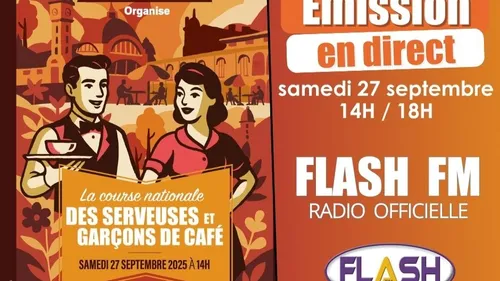 Course des serveuses et garçons de café à Limoges 2025