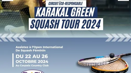 Rendez-vous pour l'Open International de squash féminin à Couzeix