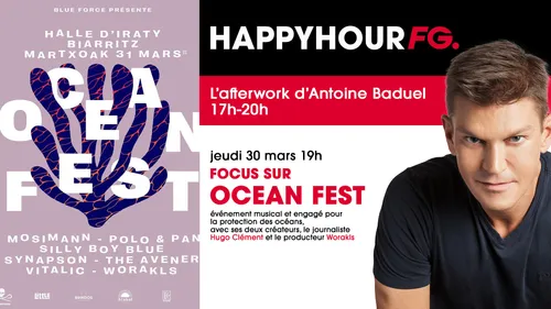 Worakls et Hugo Clément invités ce soir de l'Happy Hour FG !