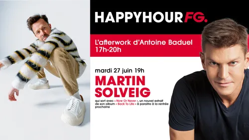 Martin Solveig invité ce soir d'Antoine Baduel !