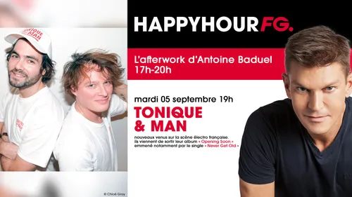 Tonique & Man invités d'Antoine Baduel ce soir !