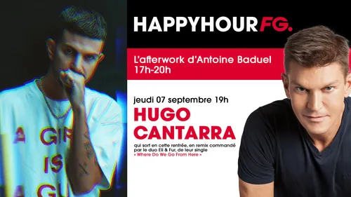 Hugo Cantarra invité d'Antoine Baduel ce soir !