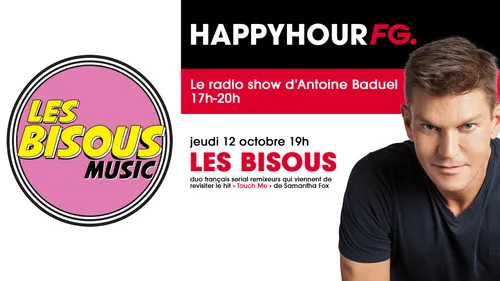 Les remixeurs Les Bisous sont les invités d'Antoine Baduel ce  soir !