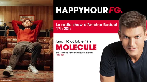 Molecule invité d'Antoine Baduel ce soir !