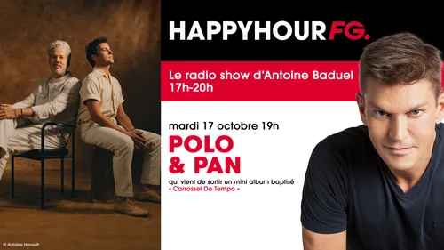 Polo & Pan invité d'Antoine Baduel ce soir !