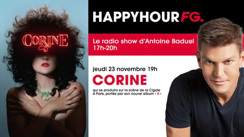Corine invitée d’Antoine Baduel ce soir !