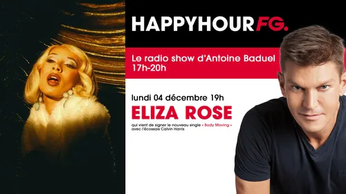 Eliza Rose invitée d'Antoine Baduel ce  soir !