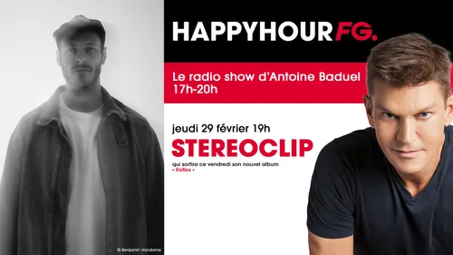 Stéréoclip invité d’Antoine Baduel ce jeudi !