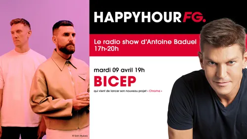 Le duo Bicep invité d’Antoine Baduel ce mardi soir !