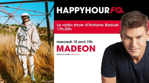 Madeon invité de l'Happy Hour FG ce soir